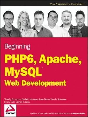 cover image of Beginning PHP 6, Apache, MySQL 6 Web Development